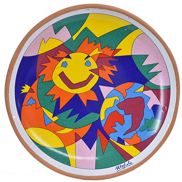 FIAT BRAVO e BRAVA発表記念プレート1995 by Ugo Nespolo