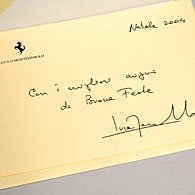 Ferrari Club Italia 2004ꥹޥե by Luca Montezemolo