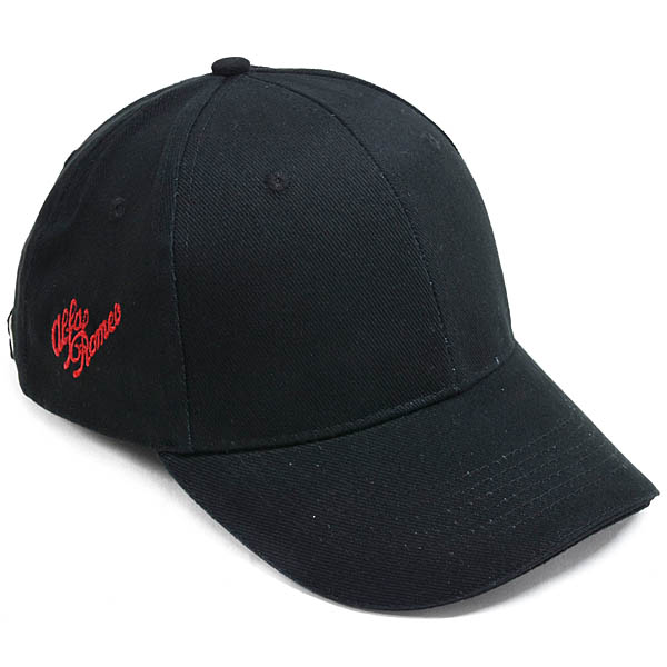 Alfa Romeo Official Historic Logo Baseball Cap (Black)