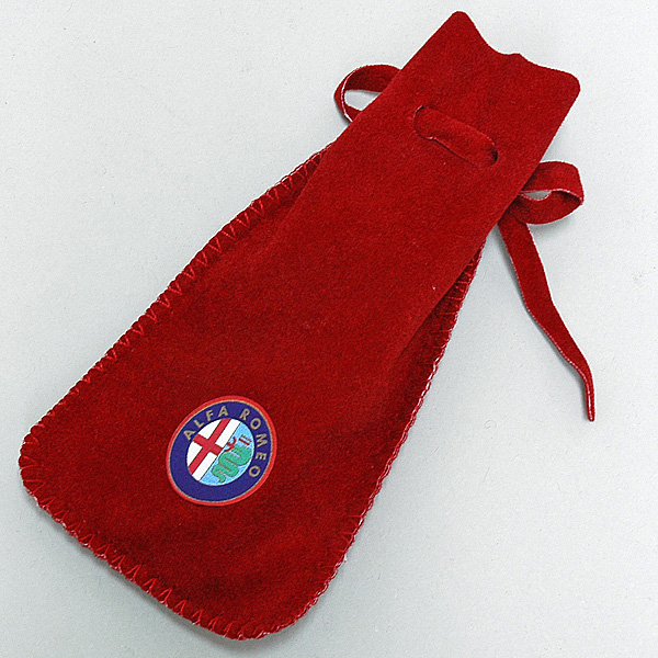 Alfa Romeo Logo Leather Keyring