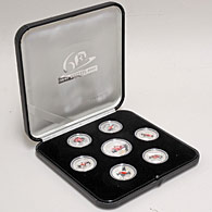 Ferrari 60anni Silver Coin Set by BOLAFFI