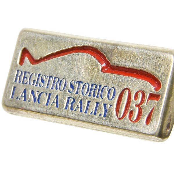 REGISTRO LANCIA RALLY 037 Pin Badge