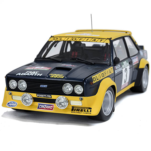 1/18 FIAT131 ABARTH 1977 OLIO FIAT Rally Portugal Winnerミニチュアモデル