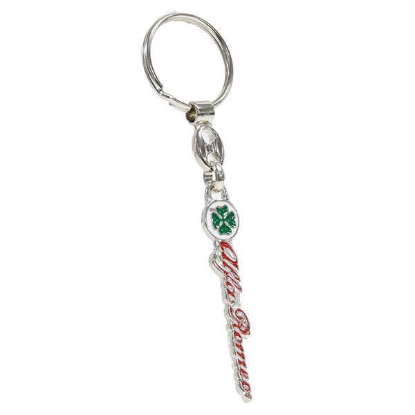 Alfa Romeo Metal Keyring (Quadrifoglio&logo)