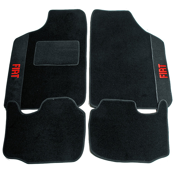 Coupe FIAT Floor Mats (Black/LHD)