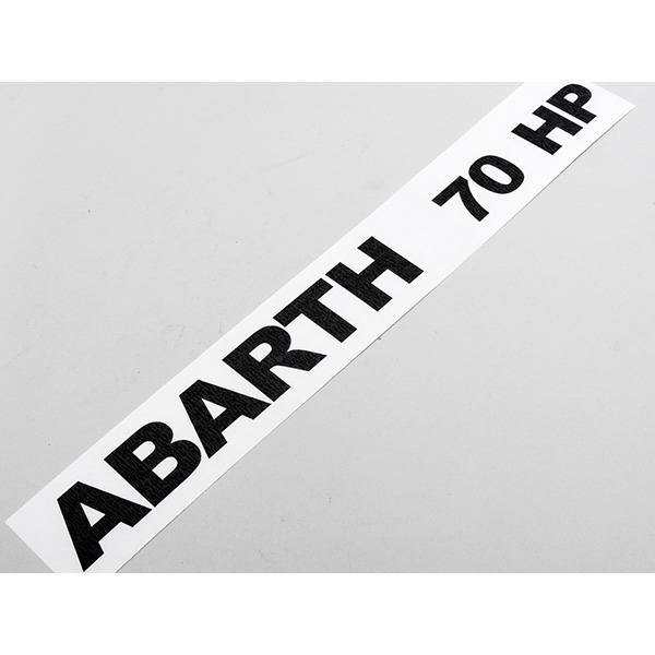 ABARTH 70HP Sticker for A112