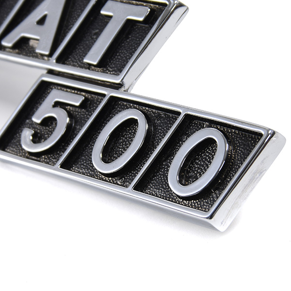 FIAT 500 Logo Plate