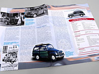 1/43 FIAT Story Collection No.7 FIAT 500 BELVEDERE 1952 Miniature Model